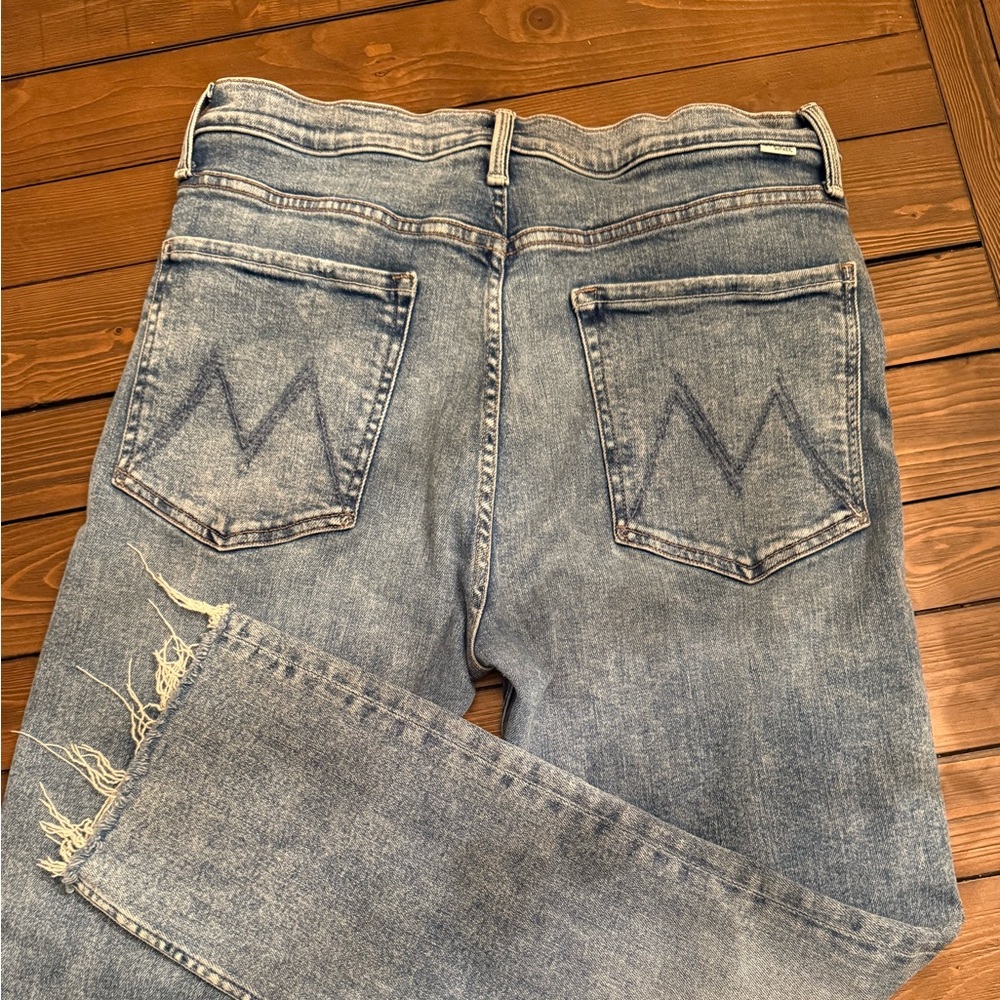 MOTHER the tomcat ankle jeans